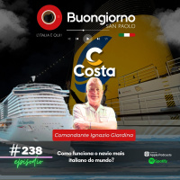#238 Come funziona la nave più italiana del mondo - Ignazio Giardina Costa Crociere