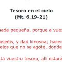 Lucas 12:32-34 Tesoro en el cielo - Ruby Sáez Montoya