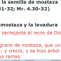 Lucas 13:18-19 La parábola de la semilla de mostaza - Ruby Sáez Montoya