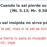 Lucas 14:34-35 Cuando la sal pierde su sabor