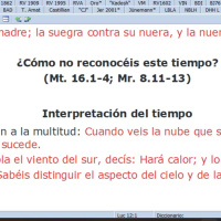 Lucas 12:54-56 ¿Cómo no reconocéis los tiempos? - Ruby Sáez Montoya