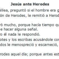Lucas 23:6-12 Jesús ante Herodes - Ruby Sáez Montoya