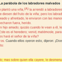 Lucas 20:9-18 La parábola de los labradores malvados
