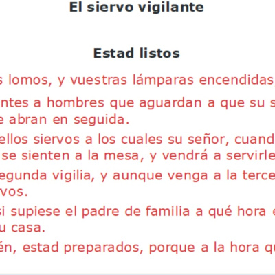 Escudriñando Las Escrituras