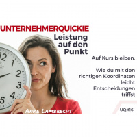 UQ016 Auf Kurs bleiben: Wie du leichter Entscheidungen triffst