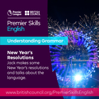 Understanding Grammar - New Years Resolutions