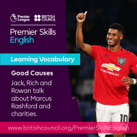 Learning Vocabulary - Good causes