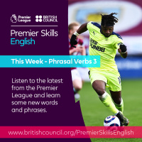 This week - Football Phrasals 3