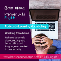 Learning Vocabulary - Working from home
