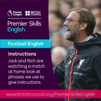 Football English - Instructions