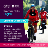 Learning Vocabulary - Cycling