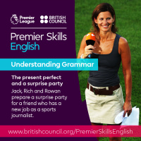 Understanding Grammar - The present perfect and a surprise party