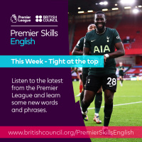 This week - Tight at the top