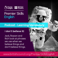 Learning Vocabulary - I dont believe it!