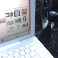 Un podcast desde el carro ^^