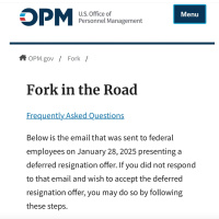 A fork (still) in the road