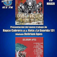 Coctelera 17 Marzo Keta y La Guarida 131 Presentacion #DELIRIUMAPES