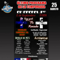 Coctelera 25 Agosto Presentacíon Evento Dándole al Beat 02 Septiembre 2017