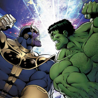 Who Is The Strongest In The MCU Hulk Thanos Or Cap Marvel - Comics Experiment - 73