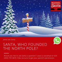 Who Founded the North Pole? (Text from James)