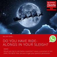 Do You Take Ride-Alongs In Your Sleigh? (Text from Ava)