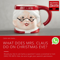 What Does Mrs. Claus Do on Christmas Eve? (Text from Carter)