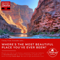 Where’s the most beautiful place you’ve ever traveled? (Timmy from Canada)