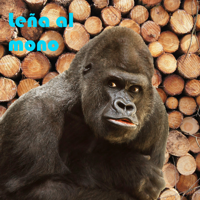 Leña Al Mono Que Es De Goma