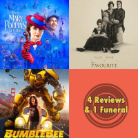 El Regreso de Mary Poppins, Bumblebee, La Favorita, The ABC Murders