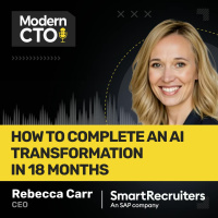How to Complete an AI Transformation in 18 Months with Rebecca Carr, CEO at SmartRecruiters