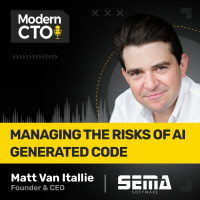 Managing the Risks of AI Generated Code with Matt van Itallie, Founder  CEO at Sema Software