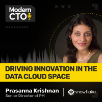 Driving Innovation in the Data Cloud Space with Prasanna Krishnan, Senior Director of Product Management for Snowflake