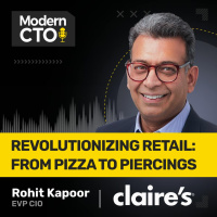 Revolutionizing Retail: From Pizza to Piercings with Rohit Kapoor, EVP CIO at Claires