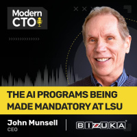 The AI Programs Being Made Mandatory at LSU with John Munsell, CEO at Bizzuka