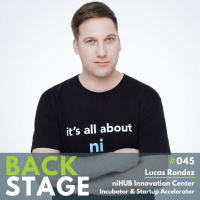BACKSTAGE #045 - Lucas Rondez - niHUB Innovation Center  Startup Accelerator