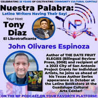 Latino Bookstores Texas Author Series September Preview: John Olivares Espinoza