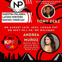 Latino Representation In Film, TV,  The American Imagination with Andrea Muñoz.