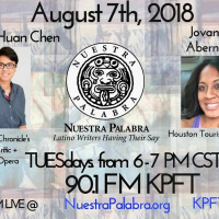 El Librotraficante Talk to Houston Chronicle Theater Critic Wen-Huan Chen  Jovan Abernathy
