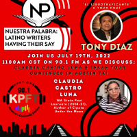 Nuestra Palabra Radio - Claudia Castro Lunas Texas Tri City Book Tour in Austin!