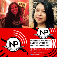 Latina poet laureates Emmy Pérez and Angela C. Trudell Vasquez. #NPradio