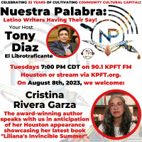 NP LIT Summer: Cristina Rivera Garza and her latest book Lilianas Invincible Summer