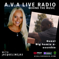 Big homie e-sounds Hip Hop Gets behind The Music with Jacqueline Jax