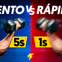 CÓMO HACER LAS REPETICIONES para GANAR MASA MUSCULAR (rápido vs lento)