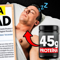 Proteína antes de dormir, ¿ayuda a ganar más músculo? - ¡Nuevos Estudios!