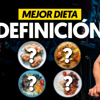 La MEJOR DIETA para DEFINICIÓN MUSCULAR (según la ciencia)