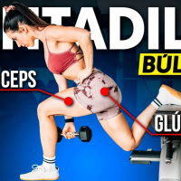 Piernas y Glúteos DE ACERO con la SENTADILLA BÚLGARA perfecta