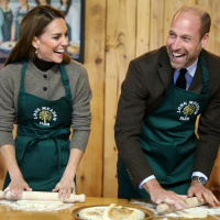 Prince William’s smiles with Kate and tears with Rhian