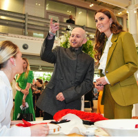 Royal rose Kate’s fashion moment and King Charles keeps up the pace