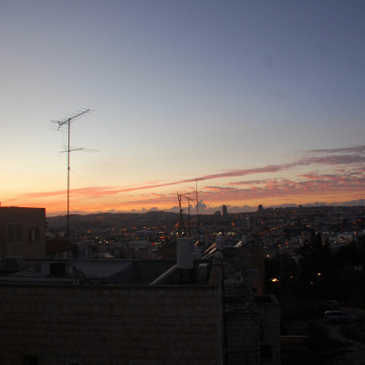 Un Cafe En Jerusalem