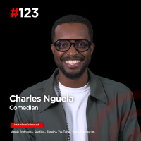 Comedian Charles Nguela spricht im Flowcast über Existenzängste, Burnout, Familie und seine Leidenschaft